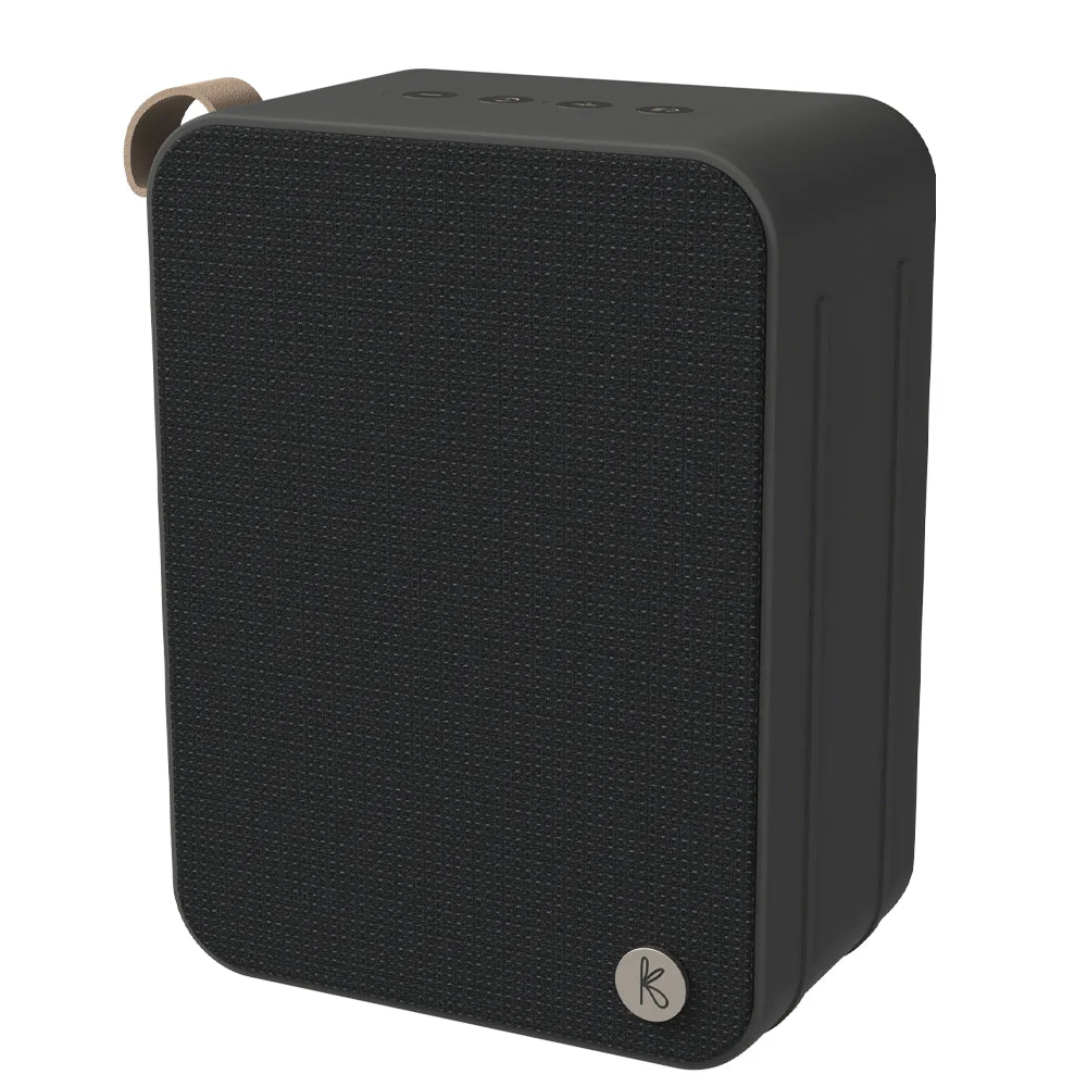 Kreafunk Aboom+ Bluetooth Speaker - Black