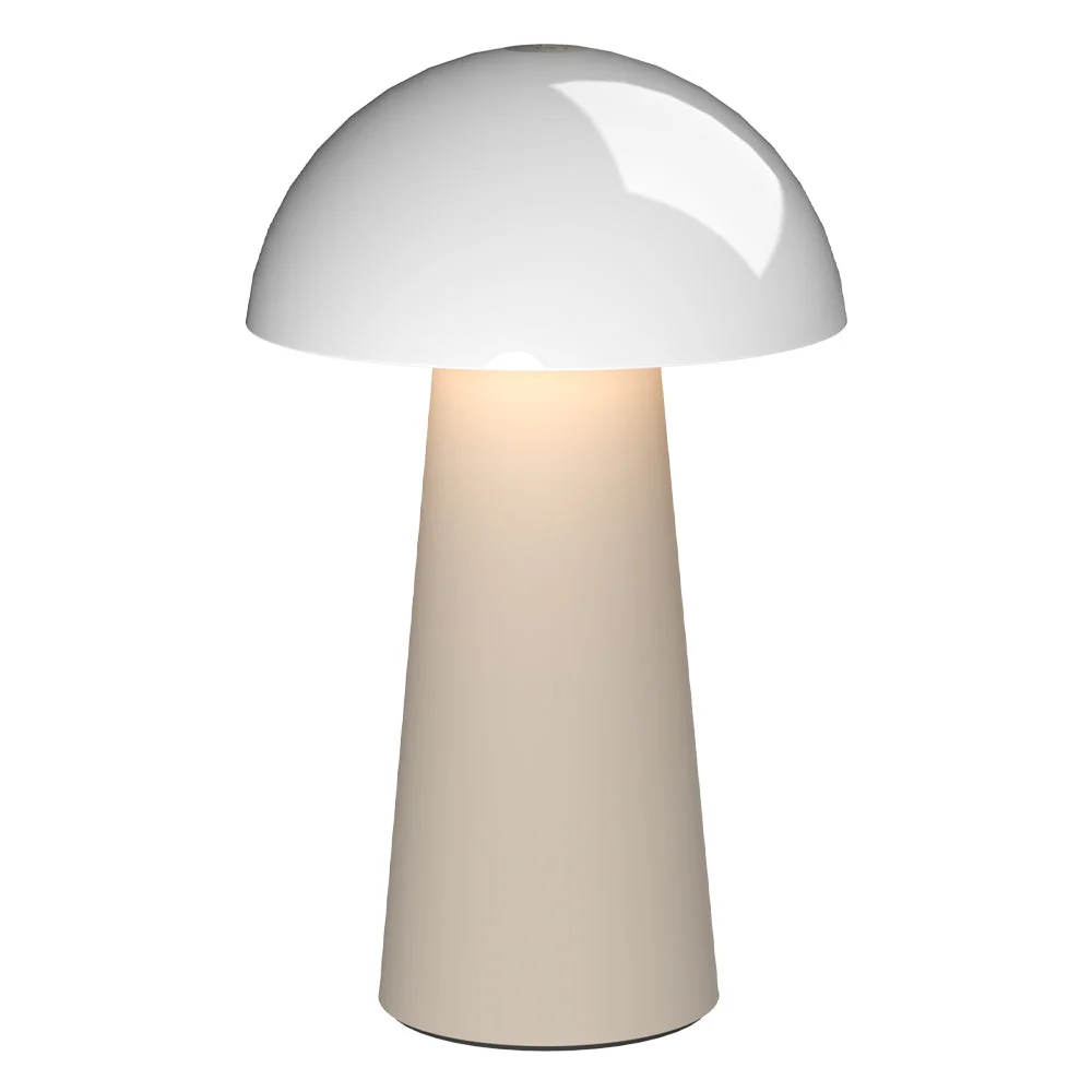 Kreafunk Bello Lamp, Portable And Rechargeable - Ivory Sand