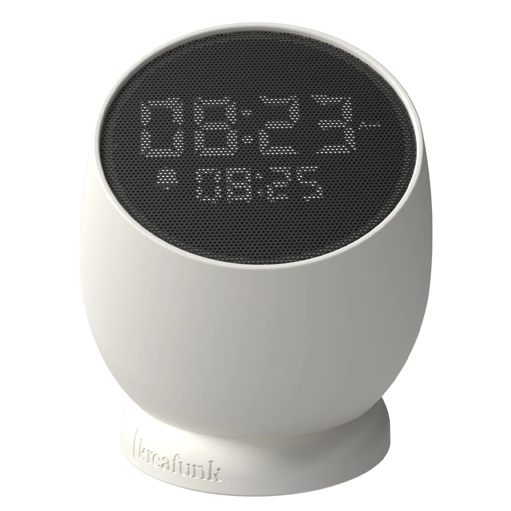 Kreafunk Bell Alarm Clock - White