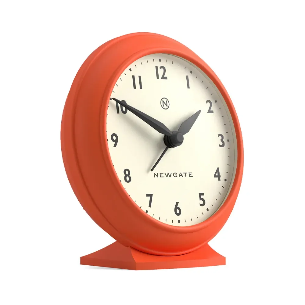 Newgate Pacific Mantel Clock-Pumpkin Orange thumbnail 3
