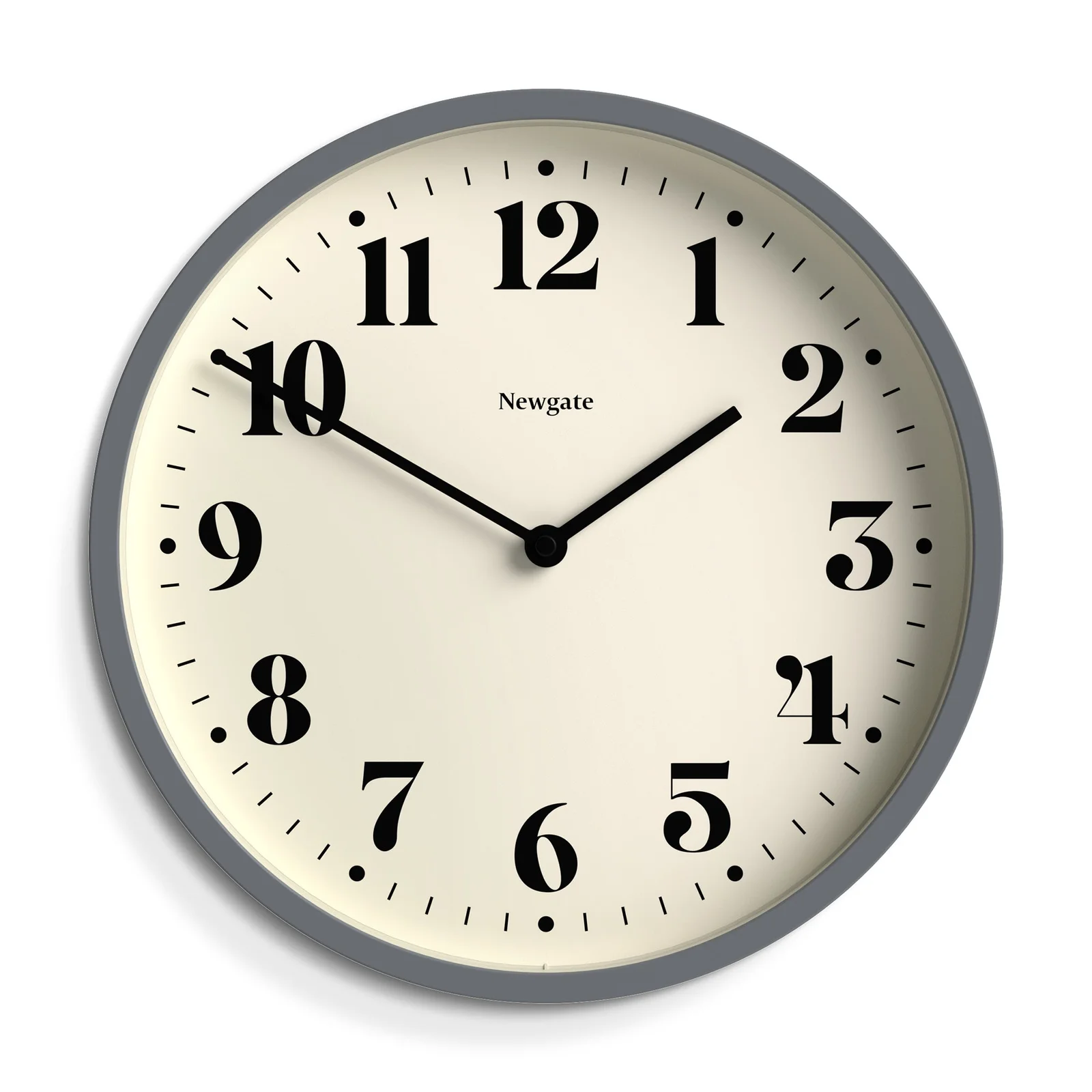Newgate Number Four Wall Clock 30cm Matte French Navy