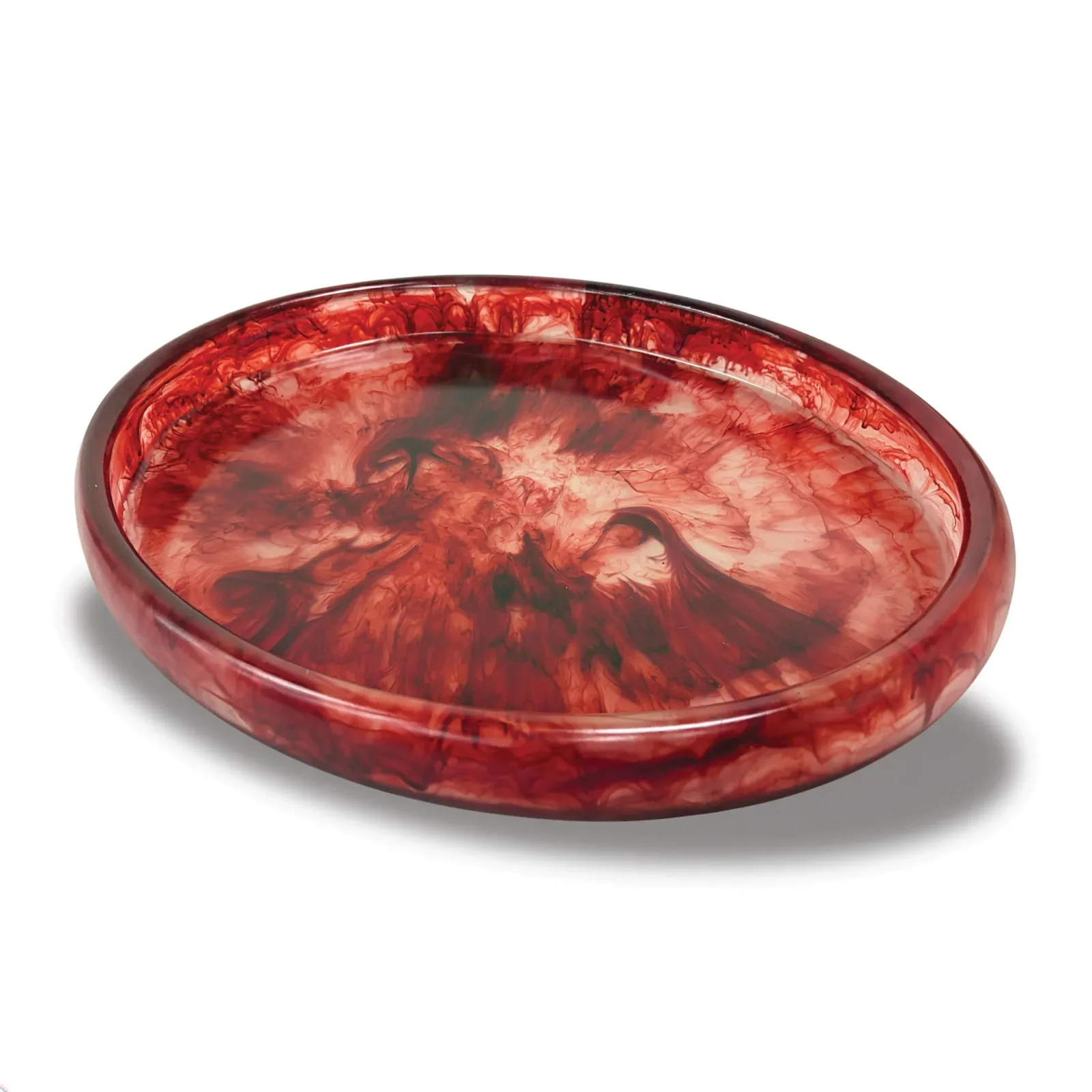 Urban Attitude MIA Extra Large Bowl Height 6cm, Width 37cm, Length 49cm - Berry Red