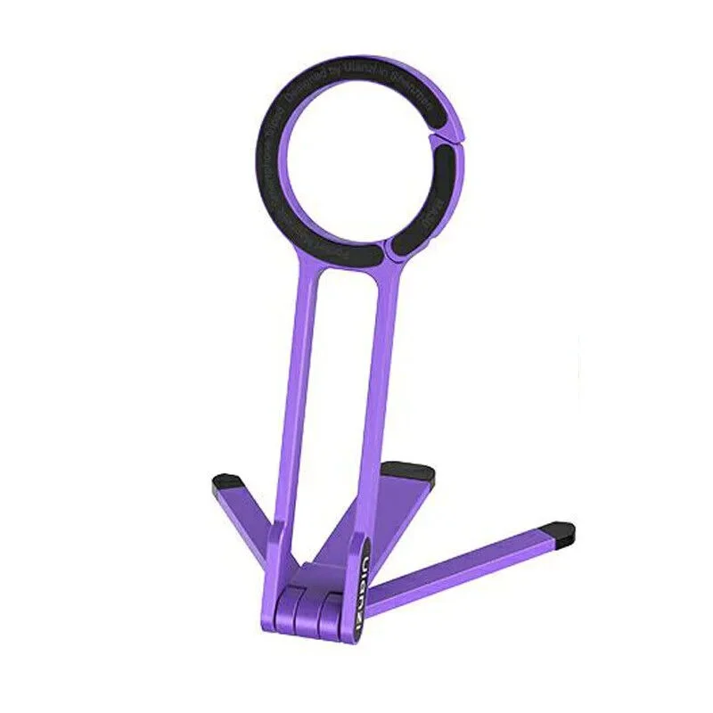 ULANZI MA30 Magnetic Phone Tripod Stand for iPhone - Aluminium Maglock Smartphone Mini Tripod Pocket Cell Phone Stand Dual-Sided Magnet Quick Mount Compatible with iPhone 16 15 14 13 12 Magsafe
(Purple)