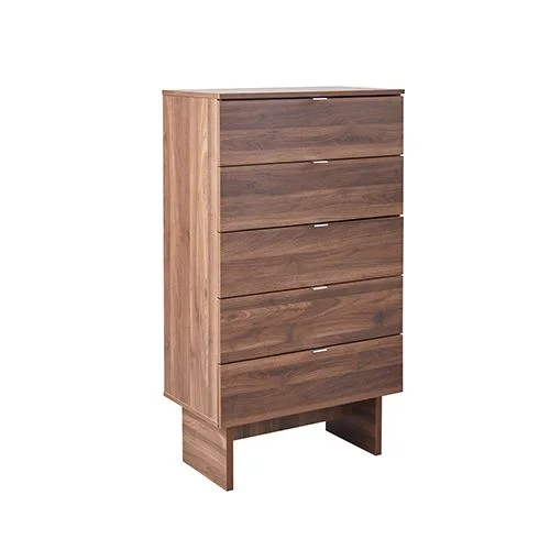 Tallboy with Melamine Finishing 5 Drawers