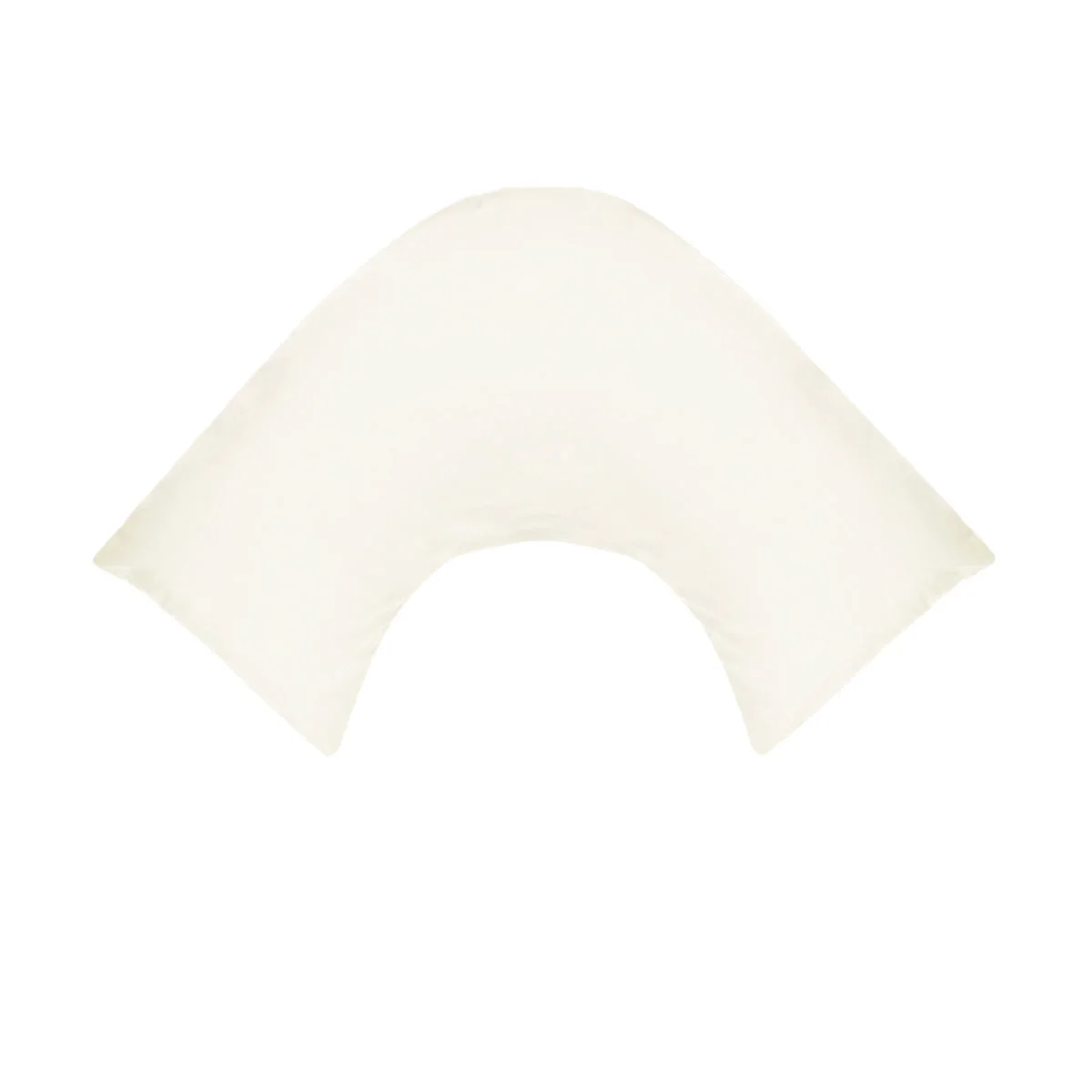 280TC Polyester Cotton V Shape Pillowcase Ivory