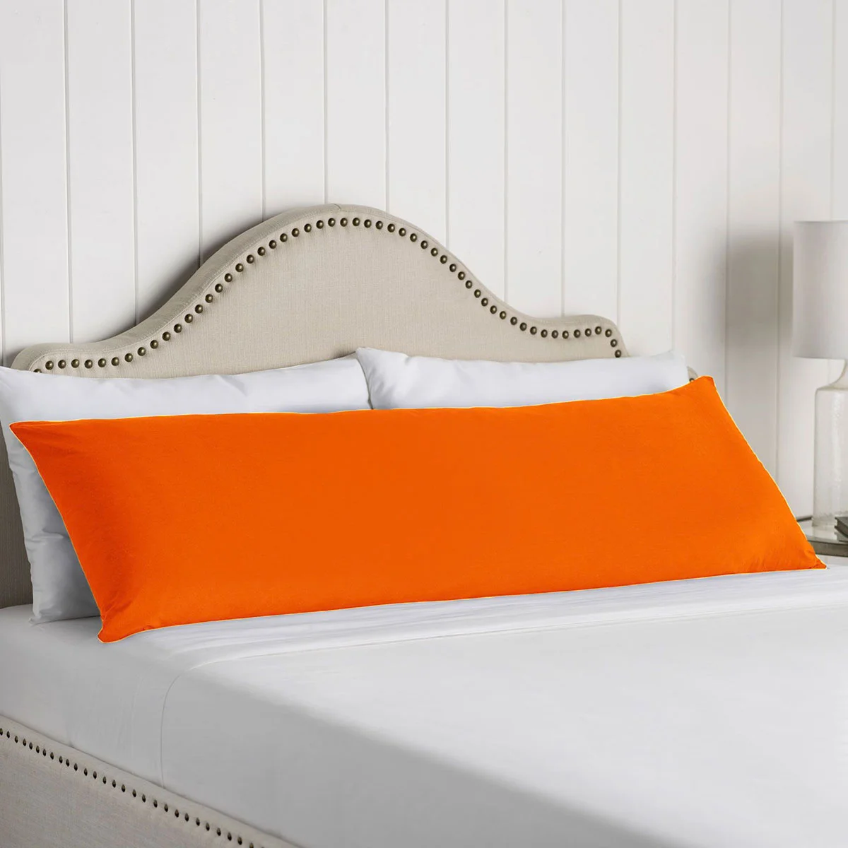 Artex 100% Cotton Body Pillowcase Chestnut