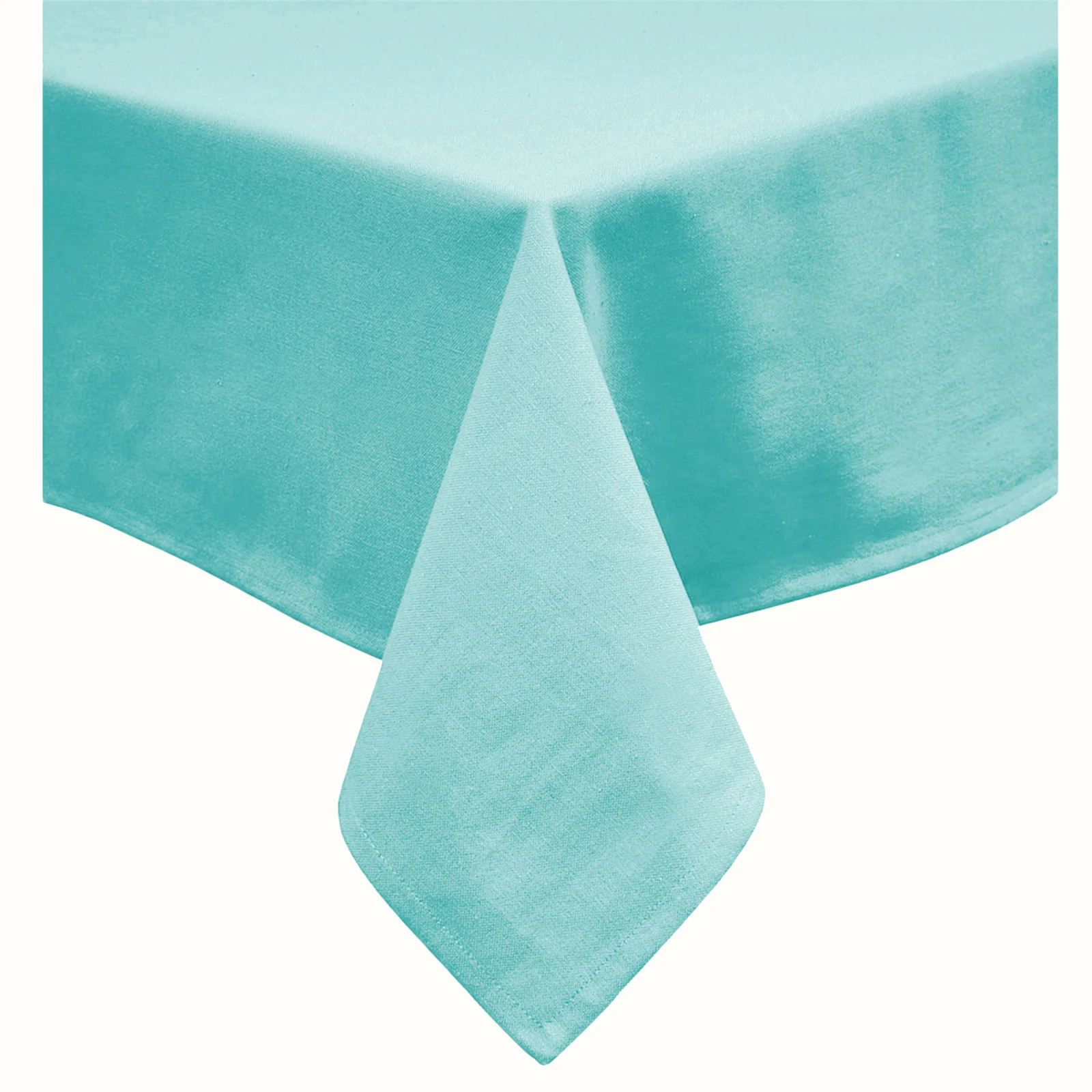Hoydu Cotton Blend Table Cloth 170cm x 420cm - LIGHT TURQUOISE
