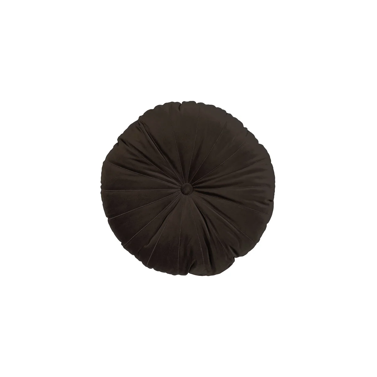 KAAT Amsterdam Mandarin Brown Round Filled Cushion 40cm Diameter