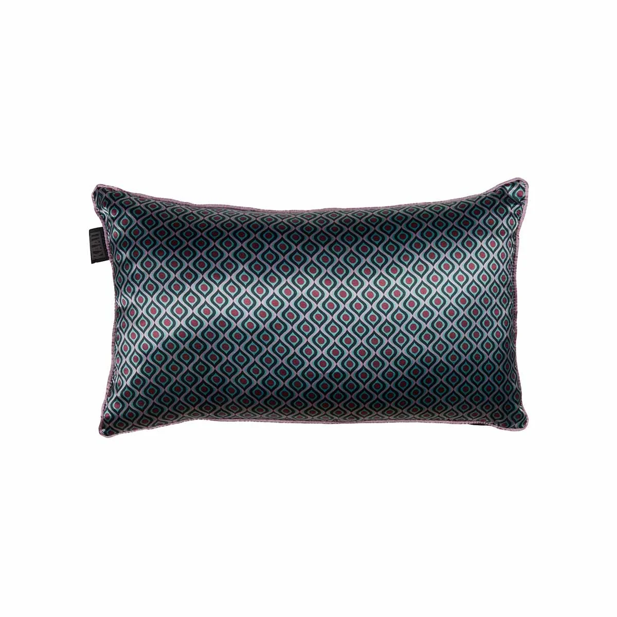 KAAT Amsterdam Meja Green Reversible Oblong Filled Cushion 30cm x 50cm