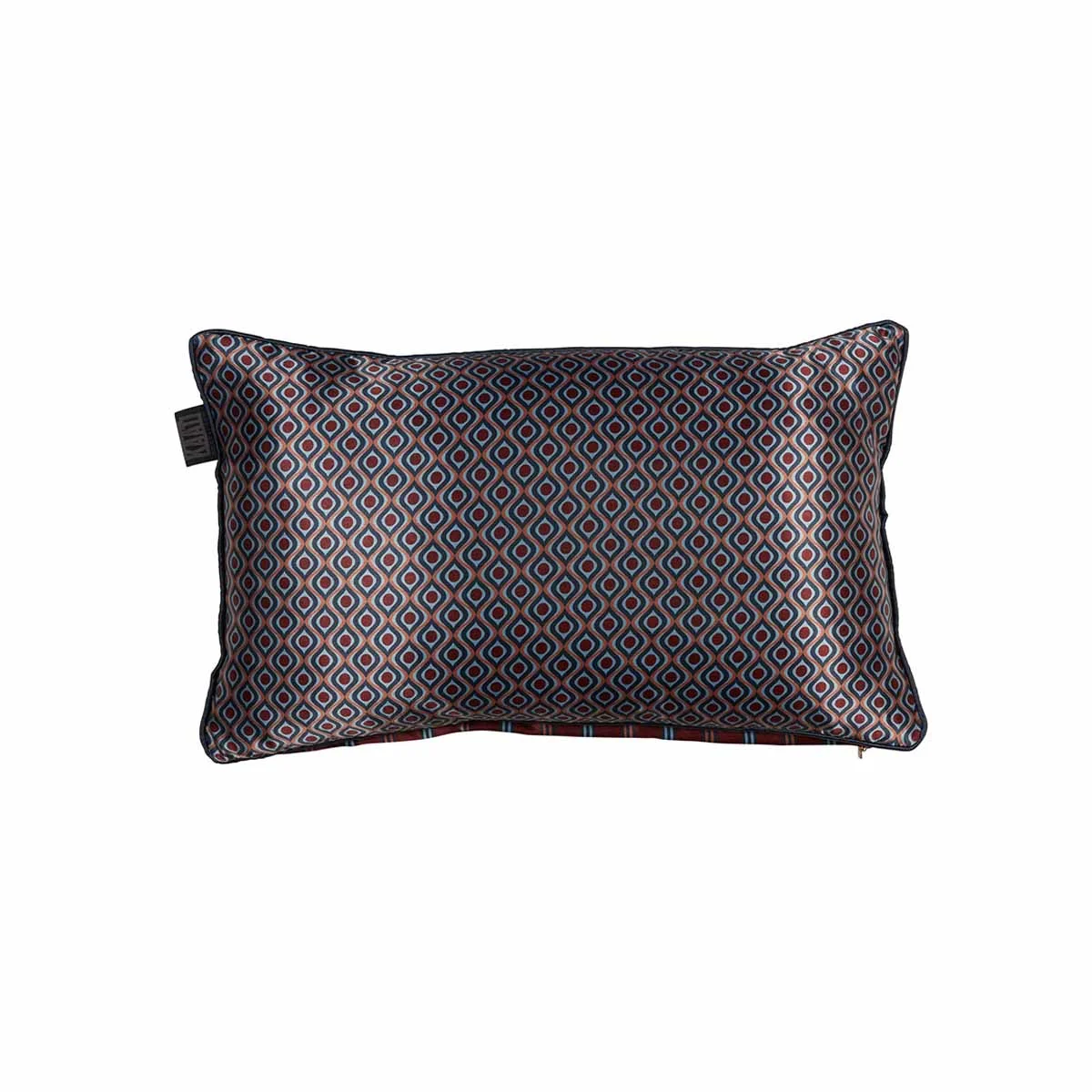 KAAT Amsterdam Meja Red Reversible Oblong Filled Cushion 30cm x 50cm