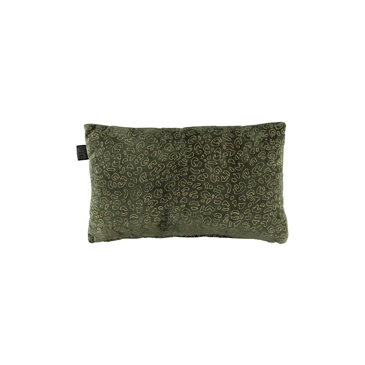 KAAT Amsterdam Spartan Green Animal Print Oblong Filled Cushion 30cm x 50cm