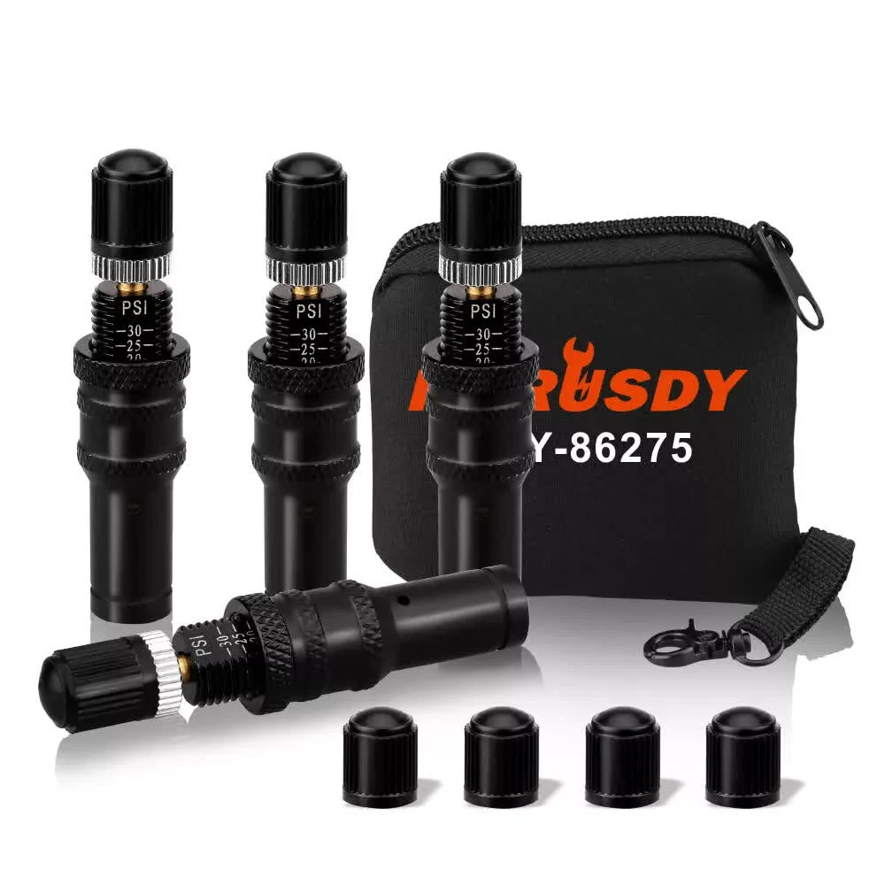 4Pcs Tyre Deflators Air Deflator Tire Valve Core Tool 10~30 PSI Portable 4x4 Au