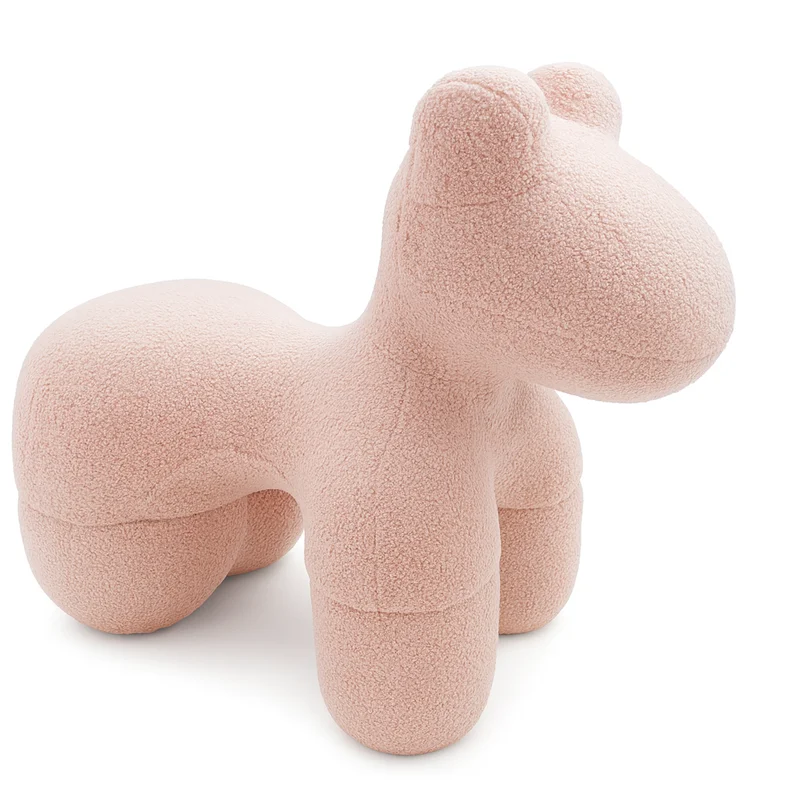 Lamb Stool Chair Pink