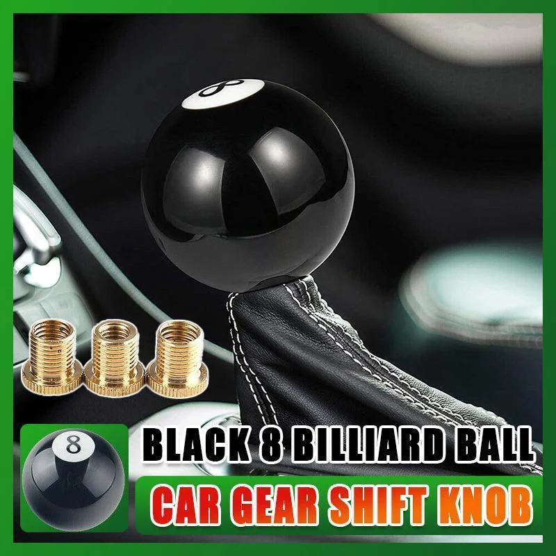 Black 8 Billiard Car Shift Knob Universal