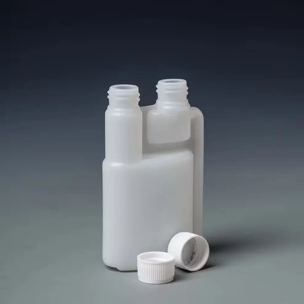 250-1000ml Plastic Twin Chamber Bottle with Tamper Evident Cap for Chemical Liquids - 10Pcs 1000ml thumbnail 9