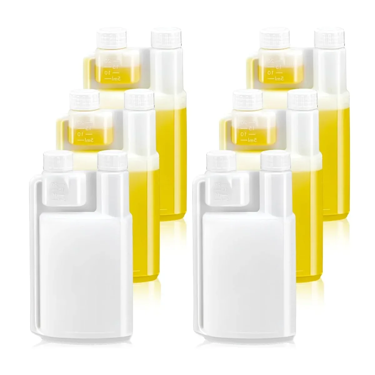 250-1000ml Plastic Twin Chamber Bottle with Tamper Evident Cap for Chemical Liquids - 10Pcs 1000ml thumbnail 10