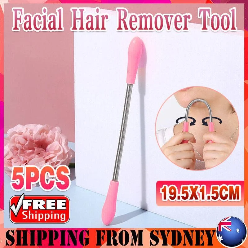 5X Hair Epilator Threading Facial Remover Roller Spring Face Smooth Tool Beauty
