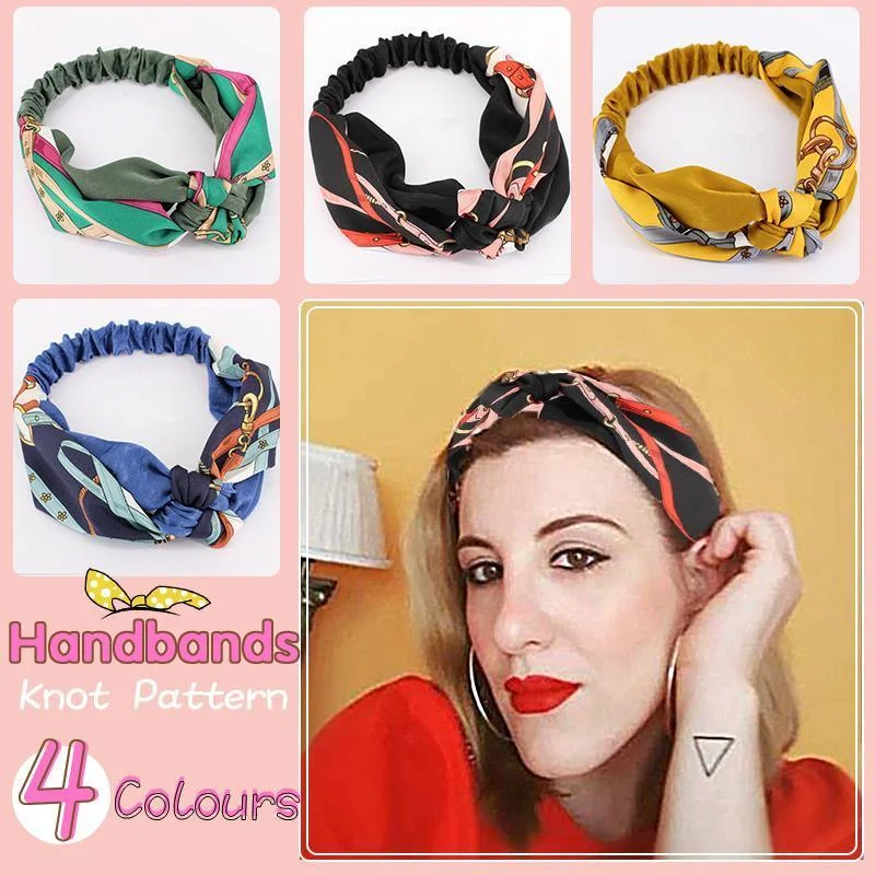 Women Lady Boho Bohemian Cross hair head headband band Scarf Wrap Bandana AU - Blue