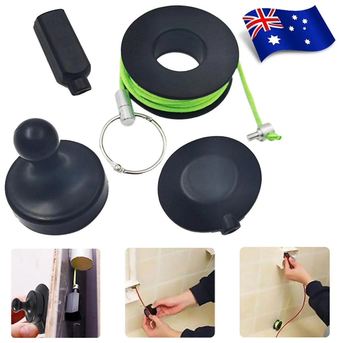 Magnetic Threader Professional Snap Wire Puller Guider Cable Running Device