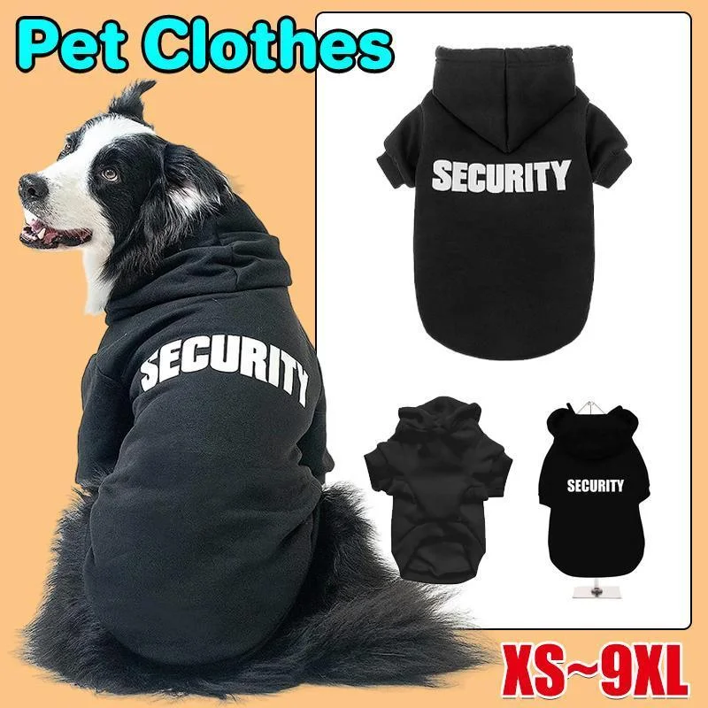 Pet Dog Clothes Hoodie Warm Winter Jumper Puppy Cat Clothing Coat Jacket Shirt - 5XL