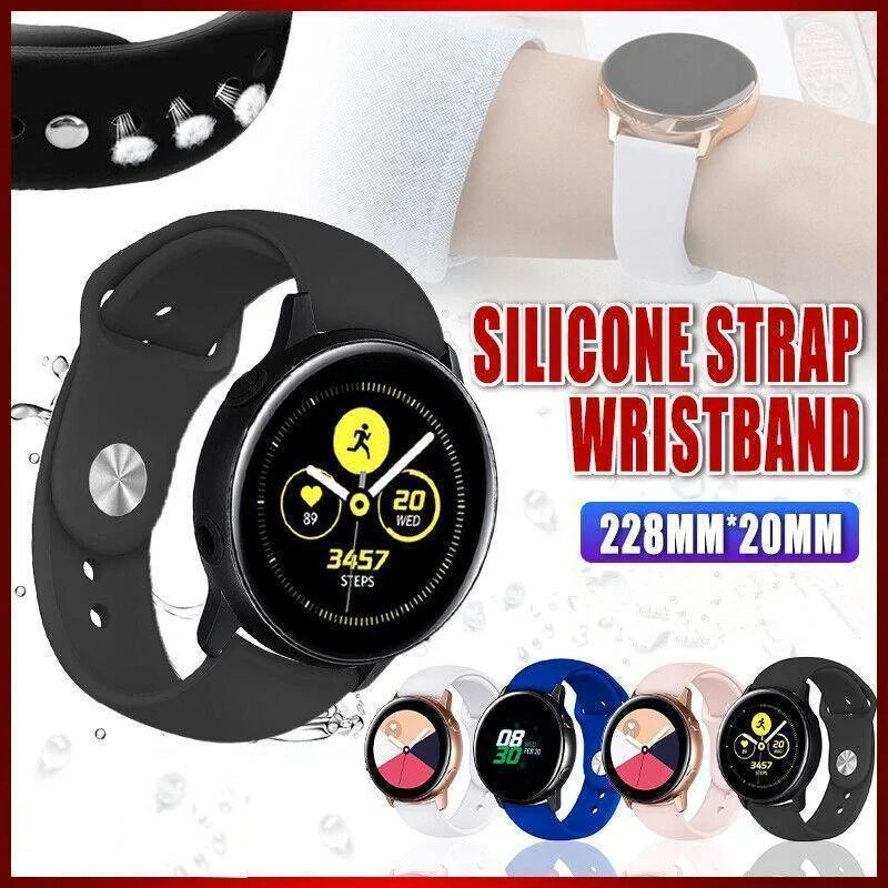 Small Size For Fitbit Versa / Versa Lite Versa2 Replacement Band Silicone Strap Wristband - White