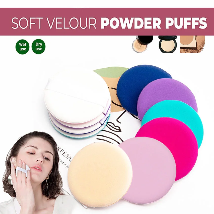Air Cushion Puff Powder Foundation Makeup Cosmetic Sponge BB CC Cream Face - Navy