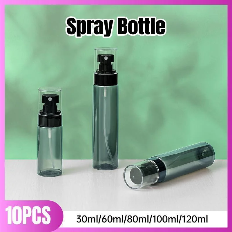 10pcs Small Empty Spray Bottles for Disinfectant Fine Mist Travel Dispense - Spray-Bottle-10pcs-60ml