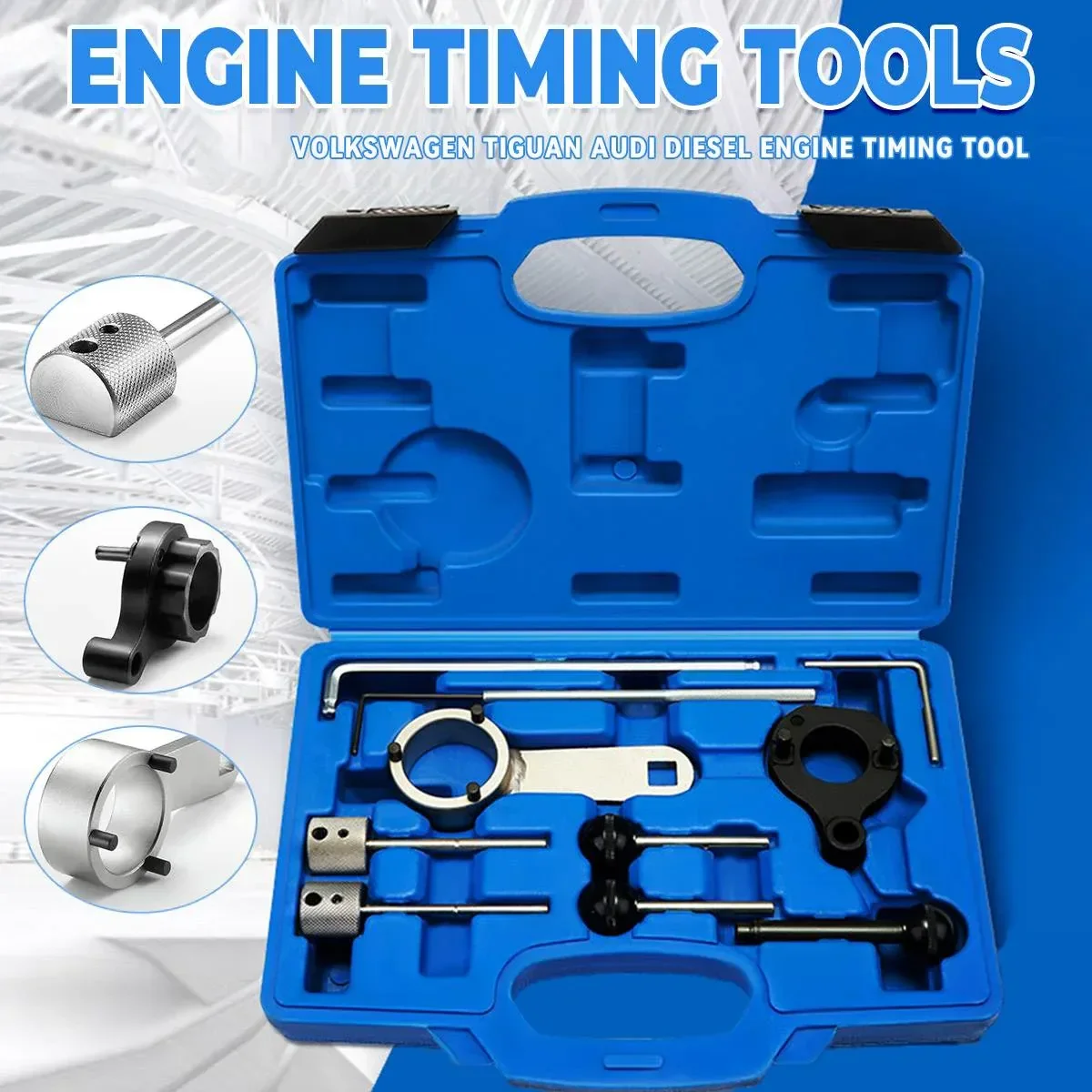VW Audi Diesel Engine Timing Tool Kit Camshaft Locking Crankshaft Alignment Kit
