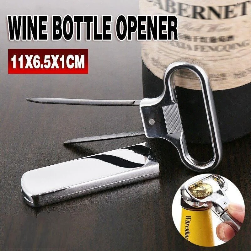 Stainless Steel Wine Cork Puller Opener for Fragile or Damaged Corks