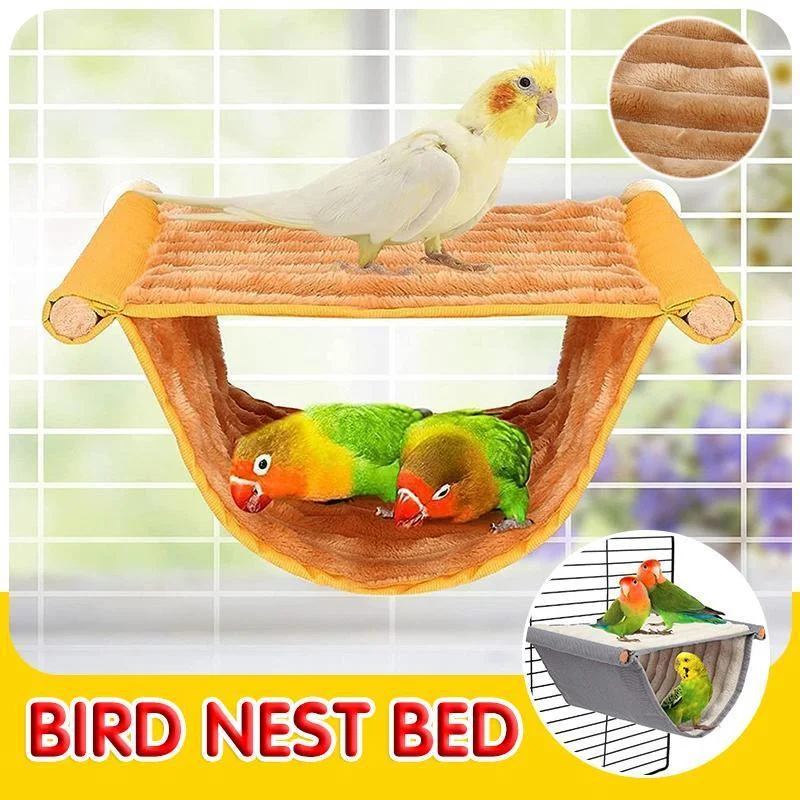 L Size Natural Comfort with the Hummingbird House Hanging Nest Bed - Yellow