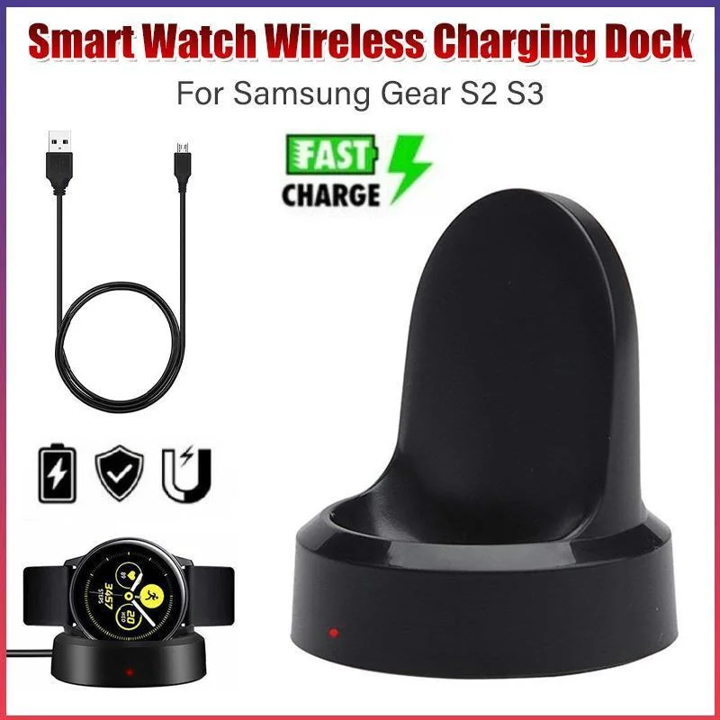 Smart Watch Wireless Charging Dock for Samsung Galaxy Gear S2 S3 R770 R760 Charger