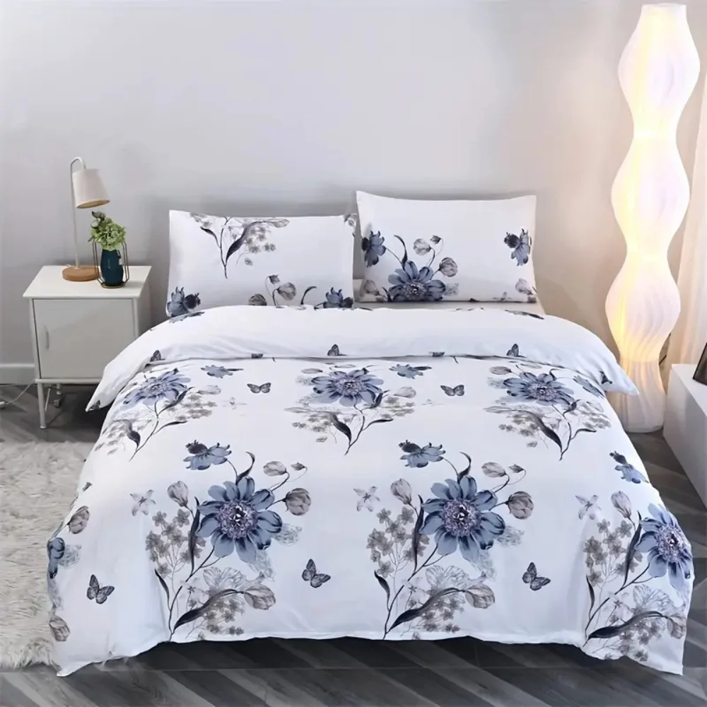 Dreamfields - Ever Floral Quilt Cover Set - (3pcs, King Size)