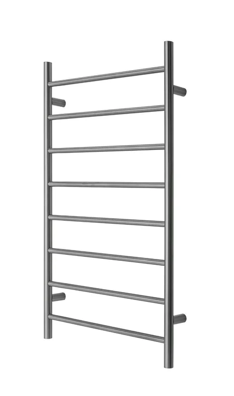 Premium Gunmetal Towel Rack - 8 Bars, round Design, AU Standard, 1000x620mm Wide