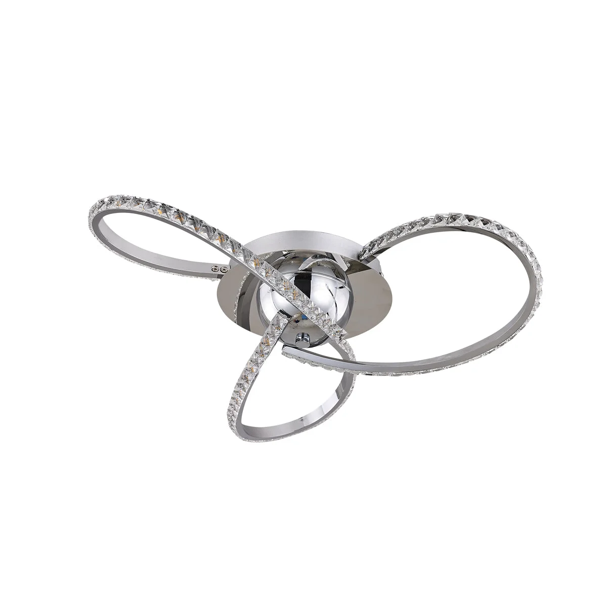 Irie Dimmable 3 Lights LED Ceiling Light - Chrome