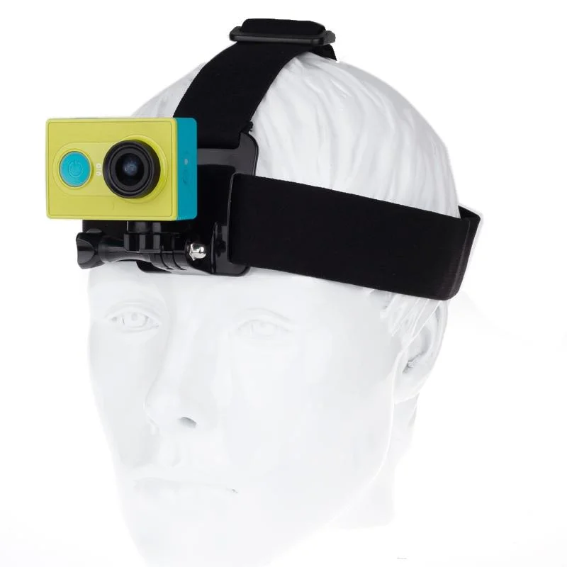 Xiaomi Yi Sport Camera Head Strap with Connector Mount - Adjustable