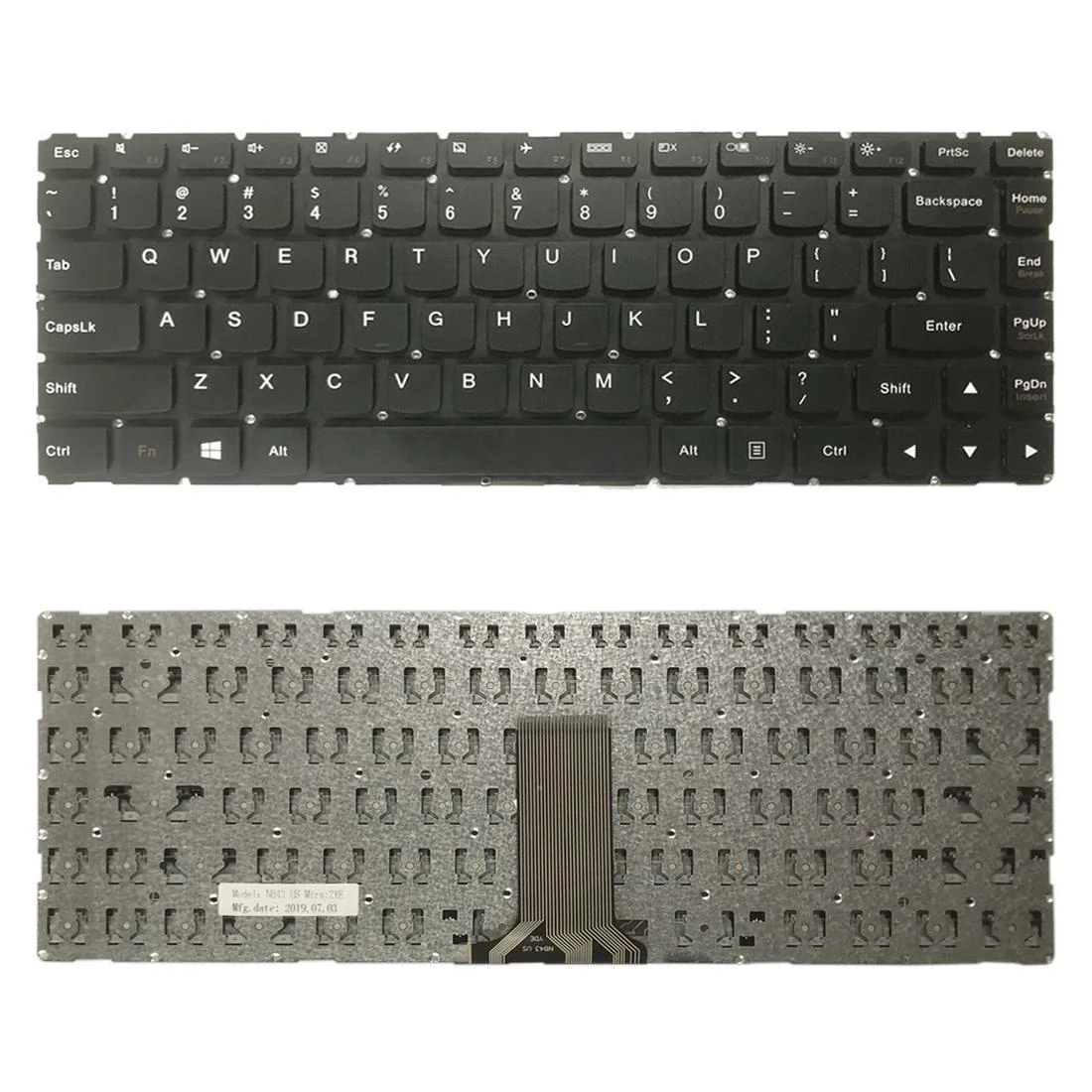 Lenovo Ideapad 500s-14 100s-14ibr 100s-14isk U31 300s-14isk Keyboard - us Version