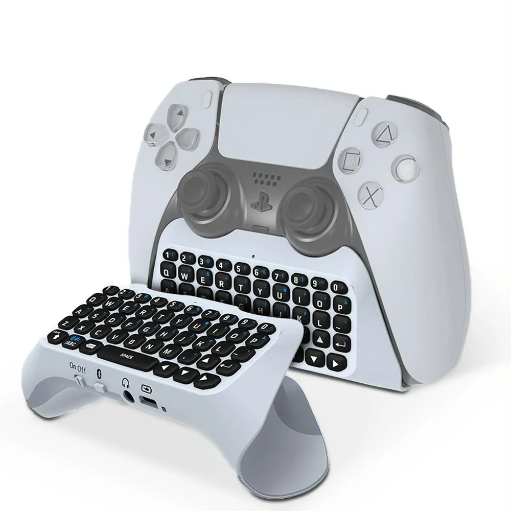 Wireless Bluetooth Keyboard for Ps5 - Chat & Voice Compatible