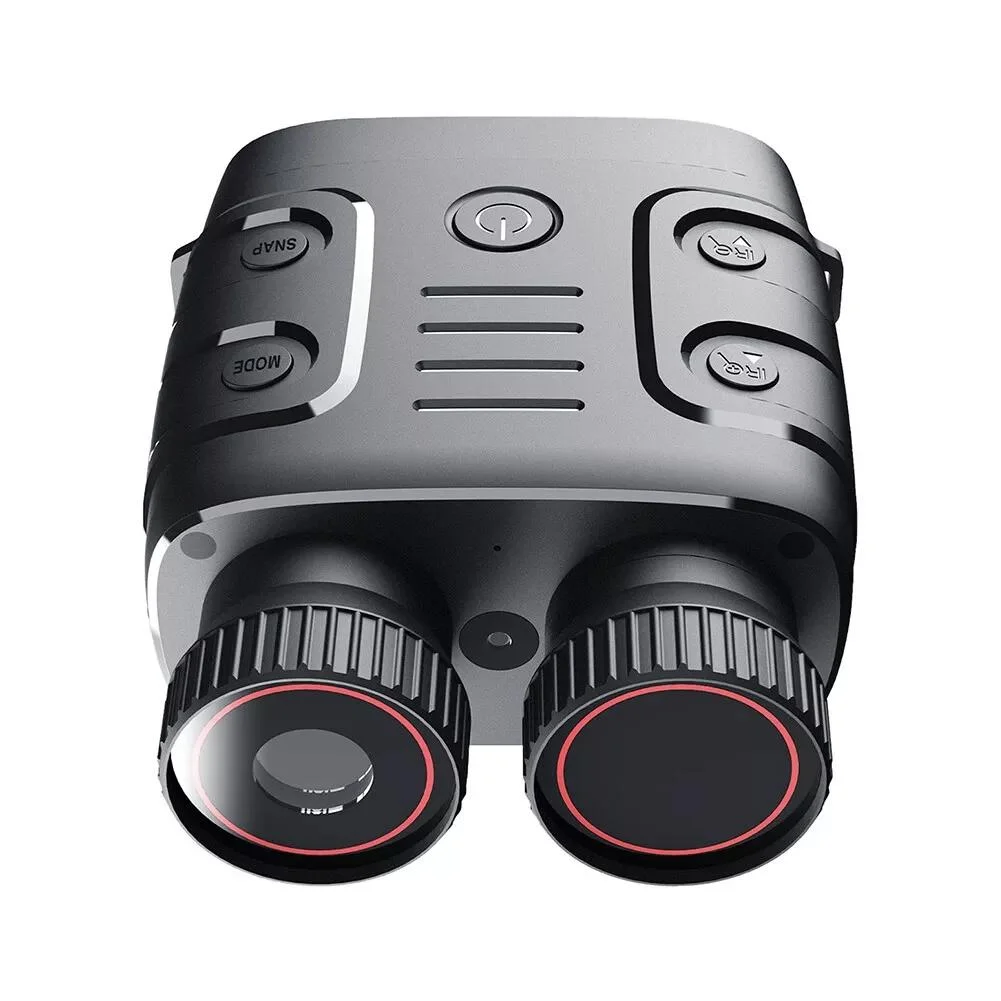 1080p Hd Binocular with Infrared Night Vision 2.4 Screen 5x Zoom
