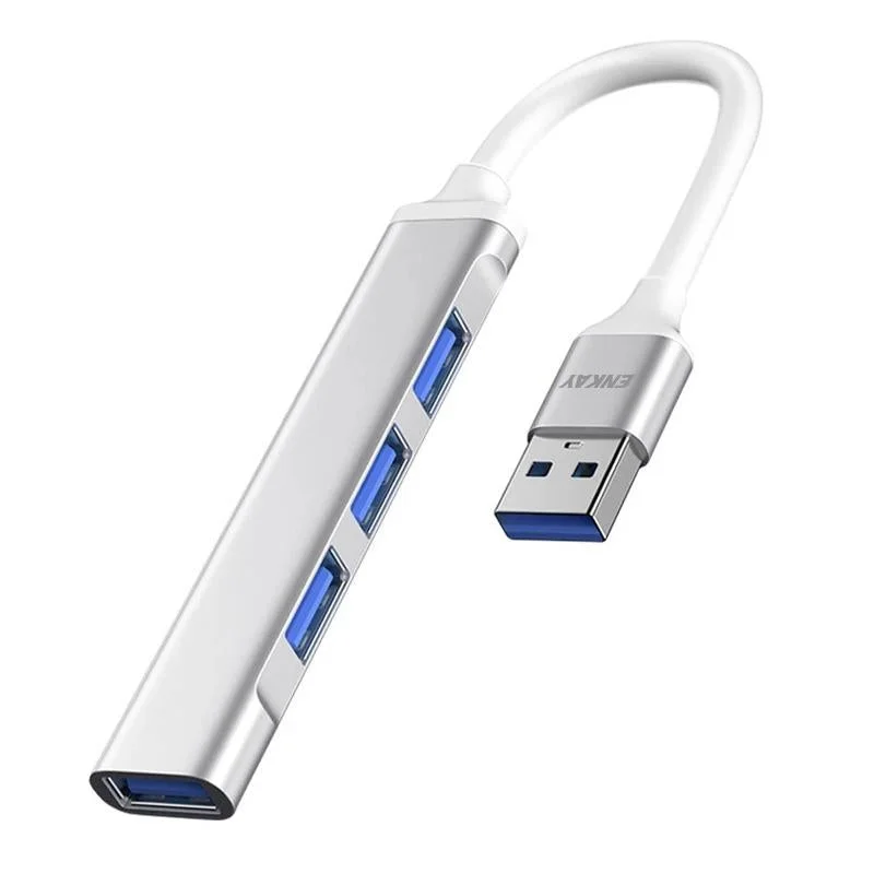 4-Port Usb 3.0 Splitter Hub Adapter