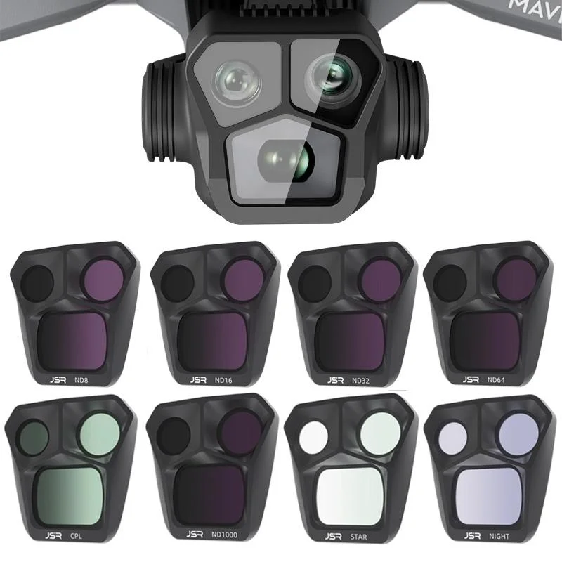 8-in-1 Dji Mavic 3 Pro Lens Filter Set - Nd8 to Nd1000