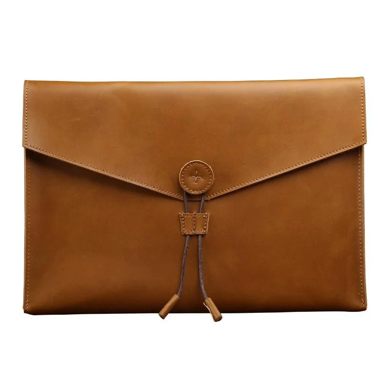 Leather Business Briefcase - Durable and Stylish