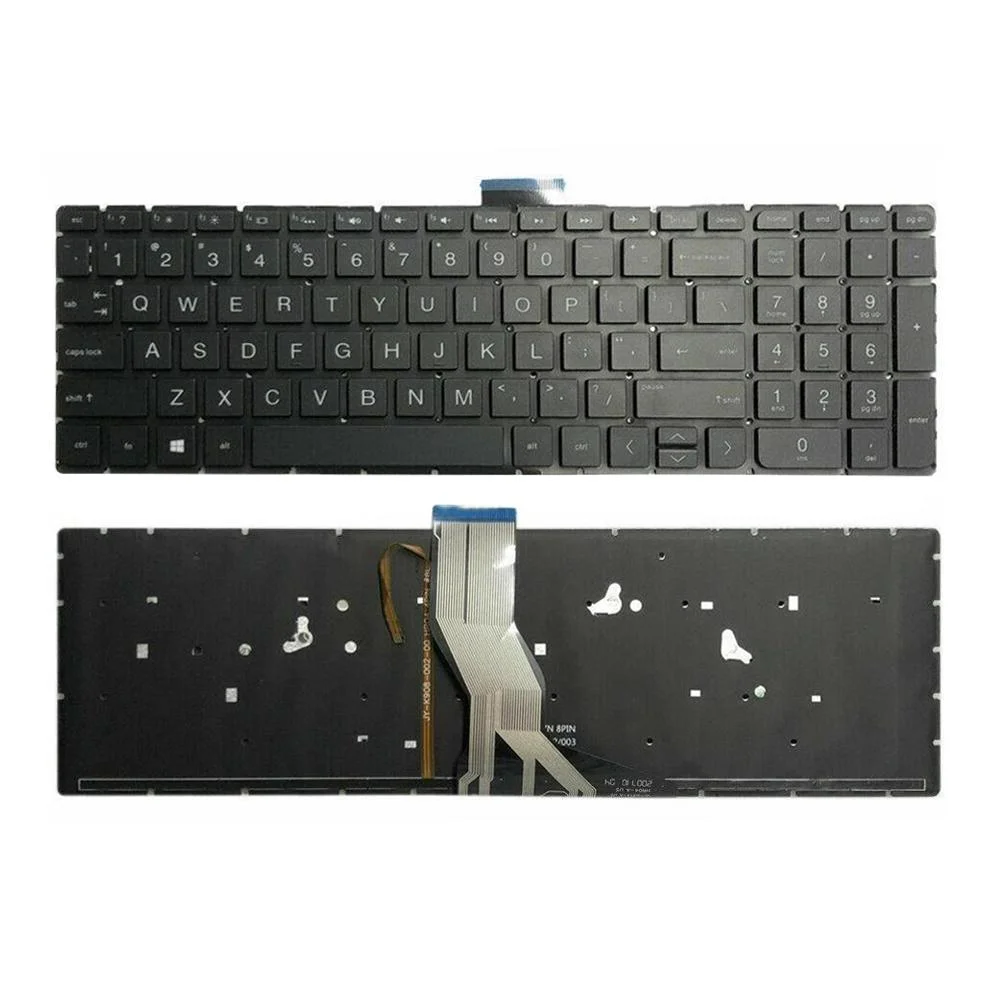 Backlit Keyboard for us Version Devices - For Hp 15-Ab