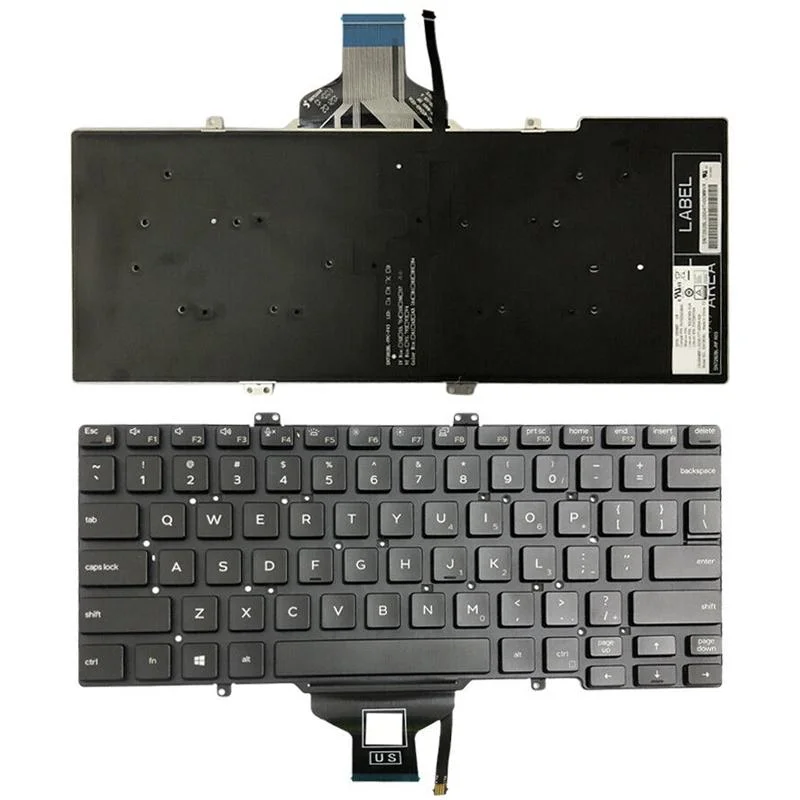 Backlit Keyboard for us Version Devices - For Dell Latitude 7400 / 3400