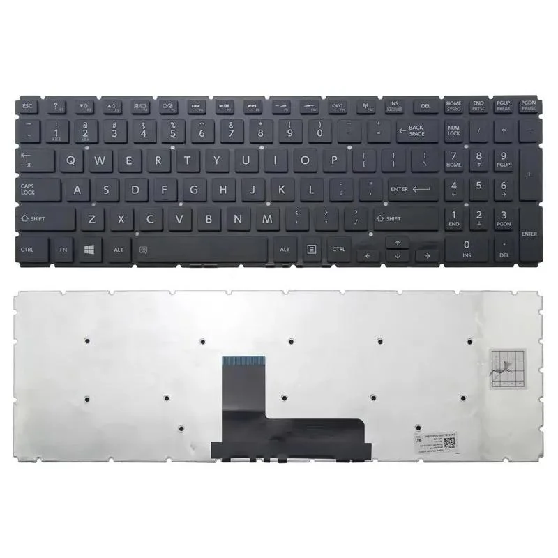 Toshiba Satellite L50-b / L50d-b us Keyboard with Number Pad