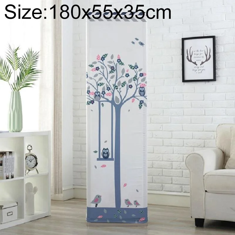 180x55x35cm Swing All-inclusive Fabric Dust Cover for Vertical Cabinet Air Conditioning