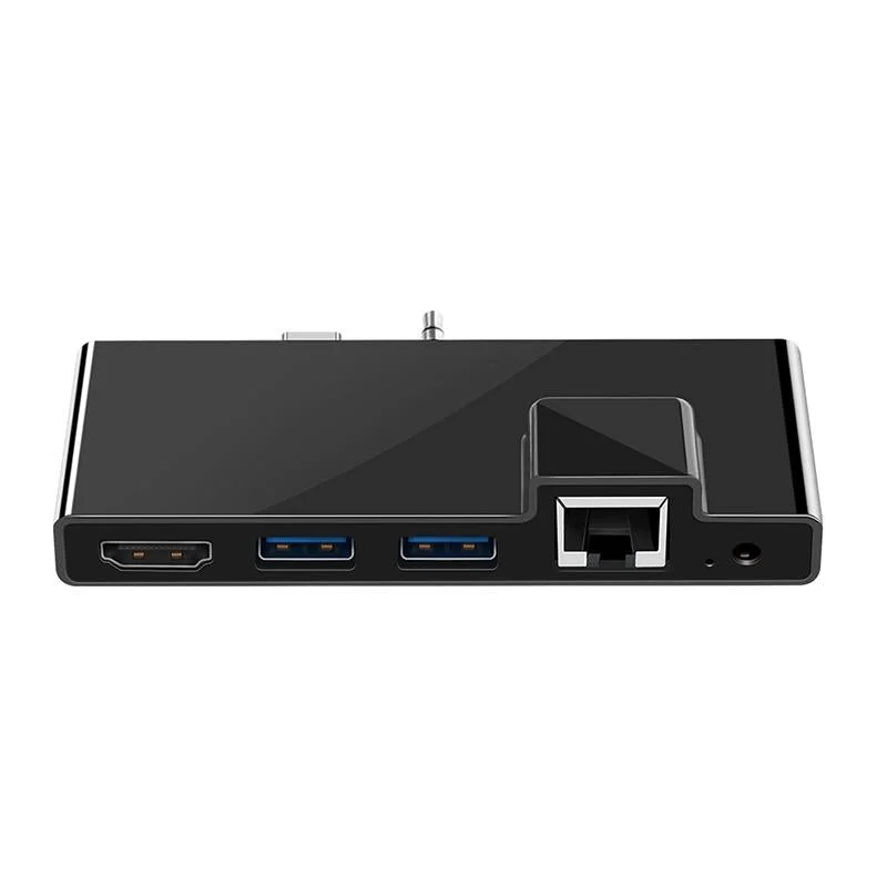Type-C To Usb3.0 / Hdmi / Rj45 Hub For Surface Pro Go
