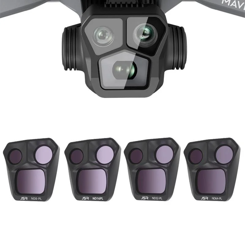 Nd8-64 Lens Filter Kit for Dji Mavic 3 Pro - 4 In 1 Ndpl Kit For Dji Mavic 3 Pro