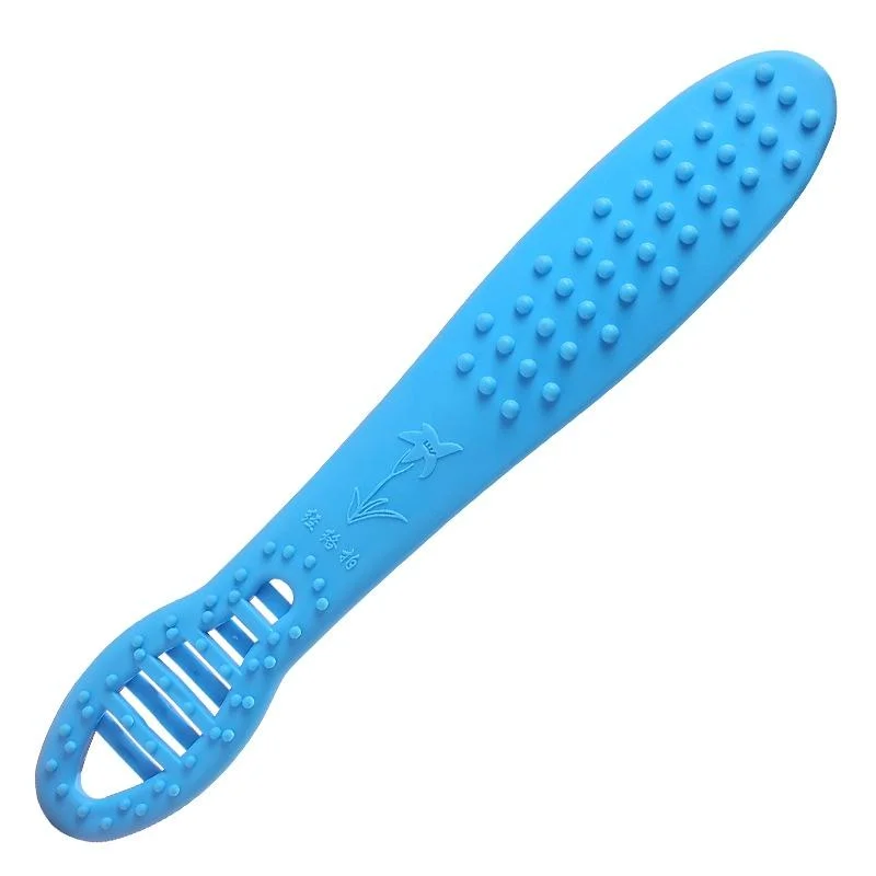 Silicone Health Meridian Massage Fitness Massager Random Colour 35Cm Second Gen