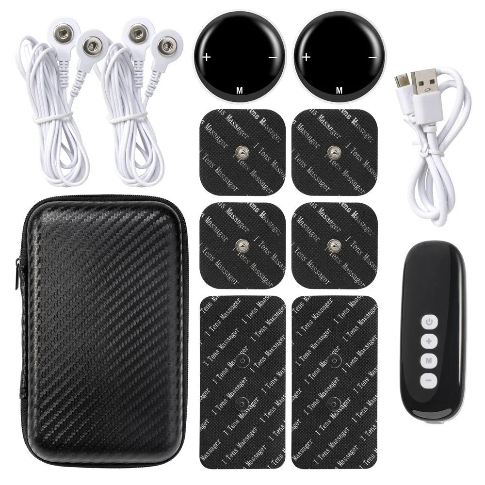 Ems Cervical Massager Patch Full Body Pulse Therapy - Double Host With Remote