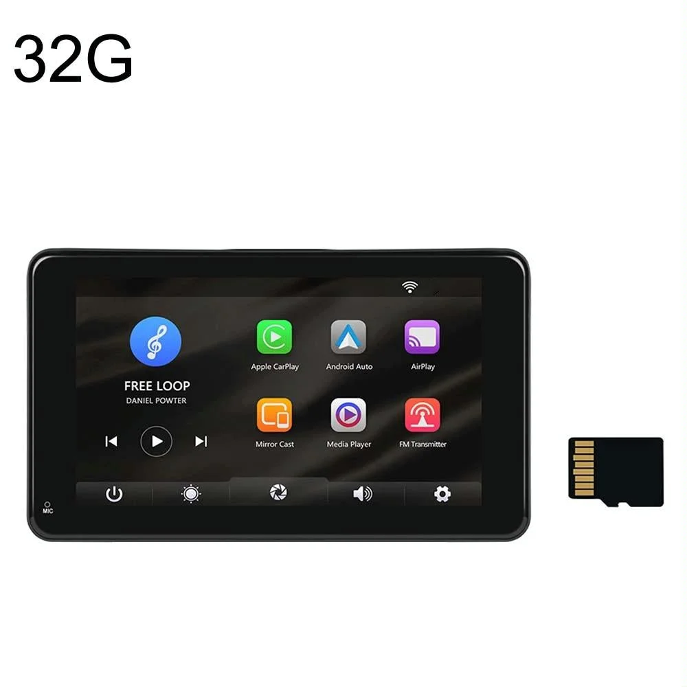 7 Inch Hd Smart Screen Carplay + Android Auto + Android - 32G